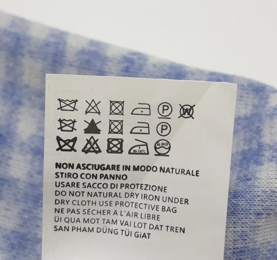 Plaid Skirt, Short Skirt in Blue and White, product view 17