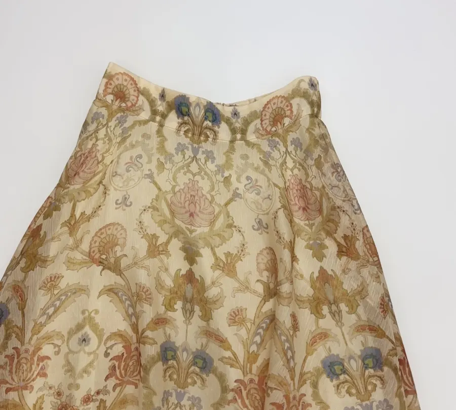 Long Skirt in Khaki, product view 03