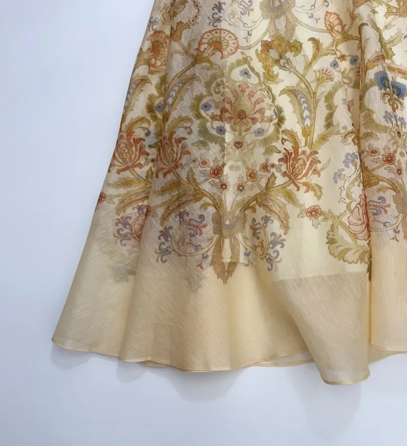 Long Skirt in Khaki, product view 09