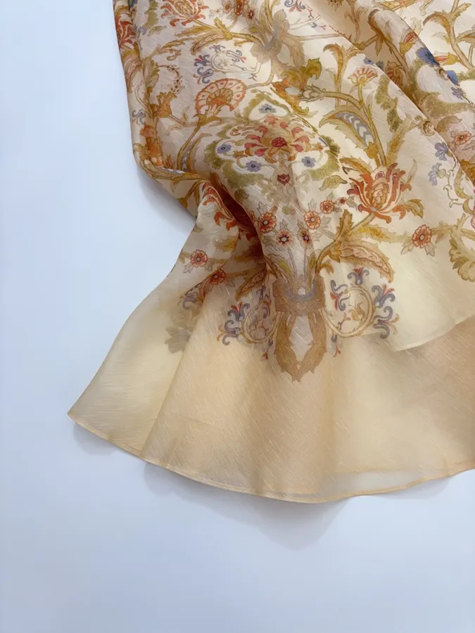 Long Skirt in Khaki, product view 10