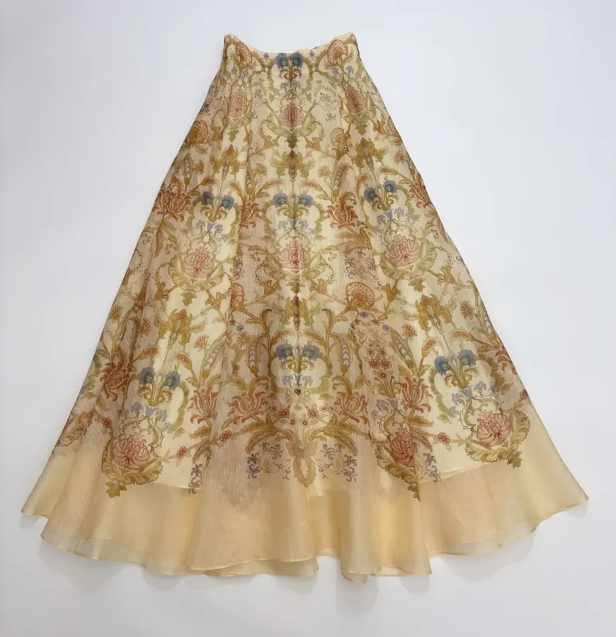 Long Skirt in Khaki, product view 17