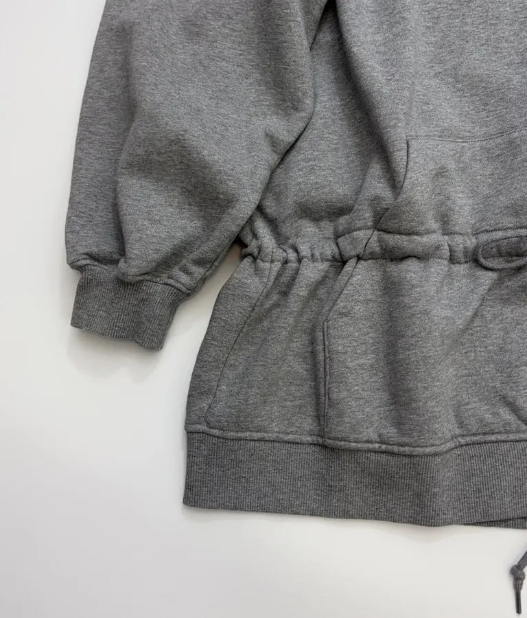 Sweatshirt Dress in Gray, product view 08