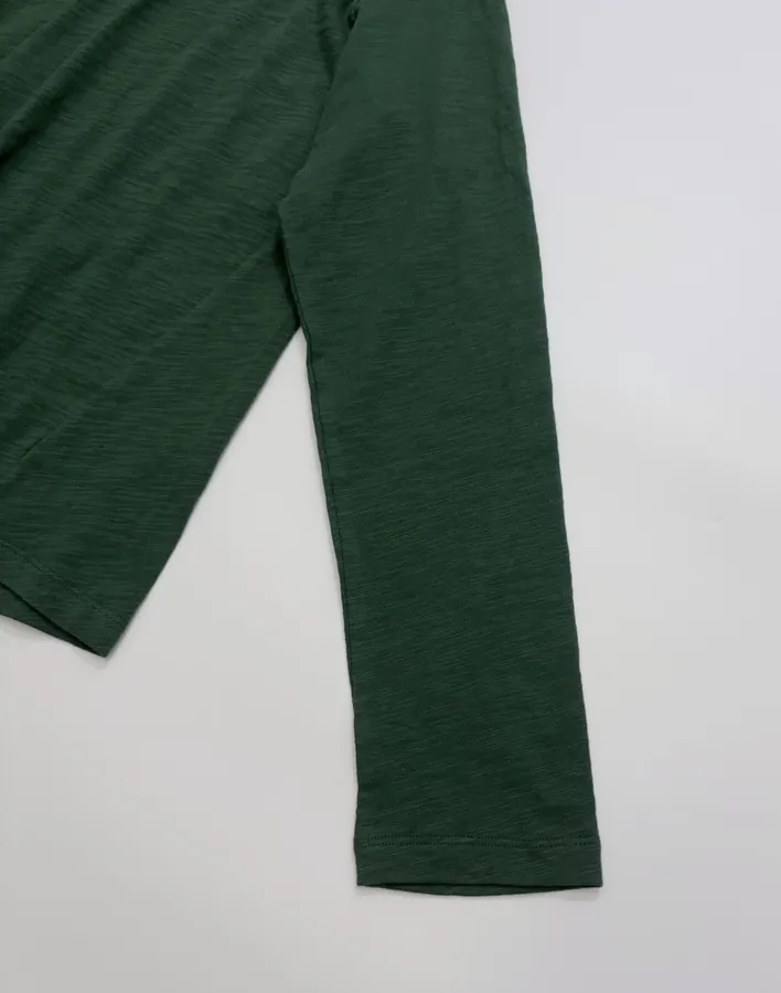 Casual Top in Dark Green, product view 05