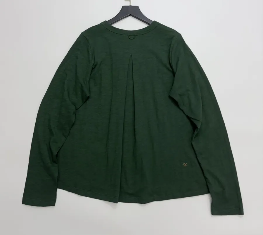 Casual Top in Dark Green, product view 12