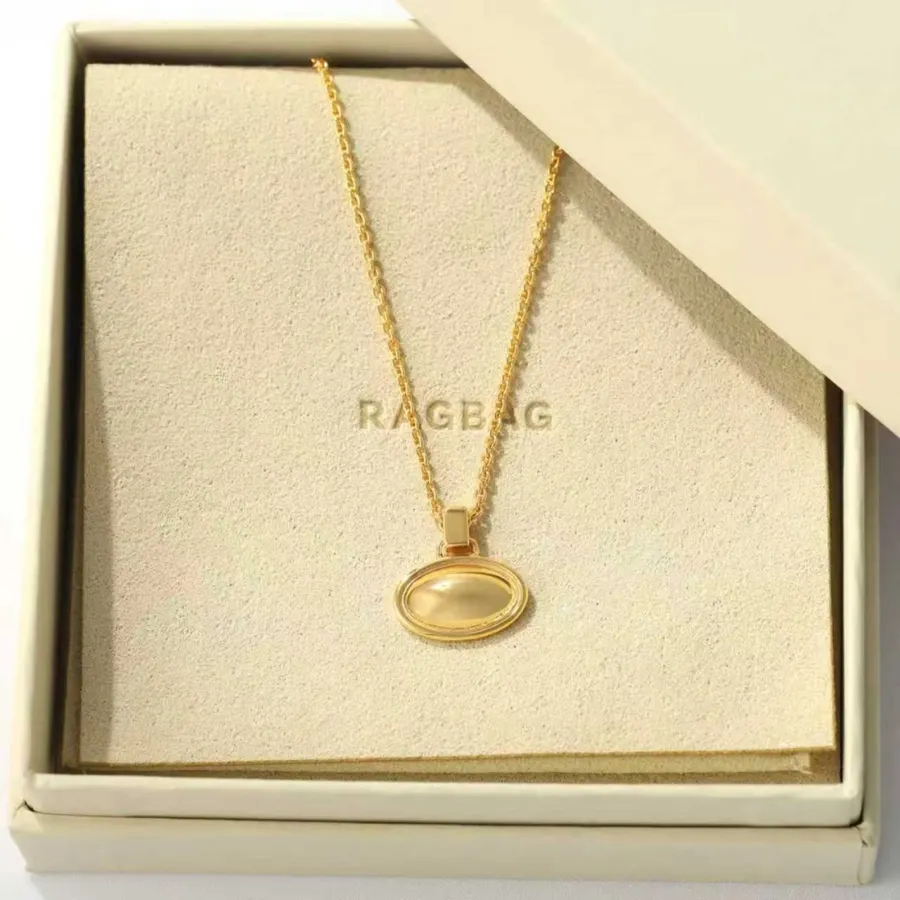 Minimal Metal Necklace in Gold and Silver, product view 21