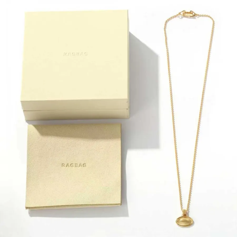 Minimal Metal Necklace in Gold and Silver, product view 23