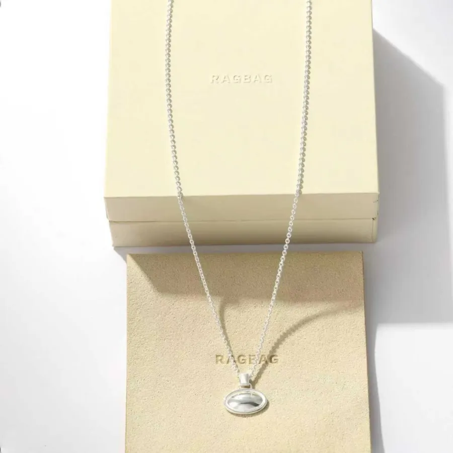 Minimal Metal Necklace in Gold and Silver, product view 28