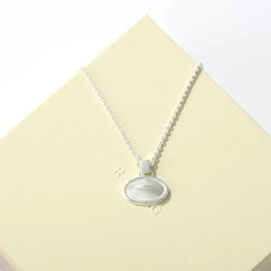 Minimal Metal Necklace in Gold and Silver, product view 30