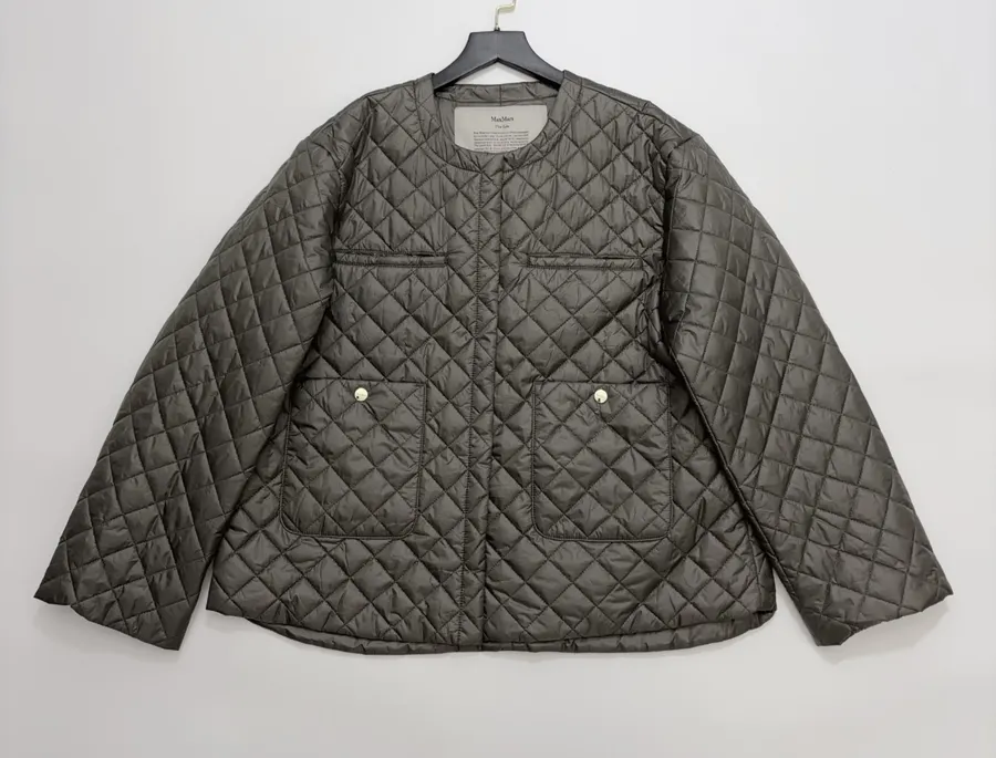 Brown Long-Sleeve Cardigan Jacket in Brown, product view 01