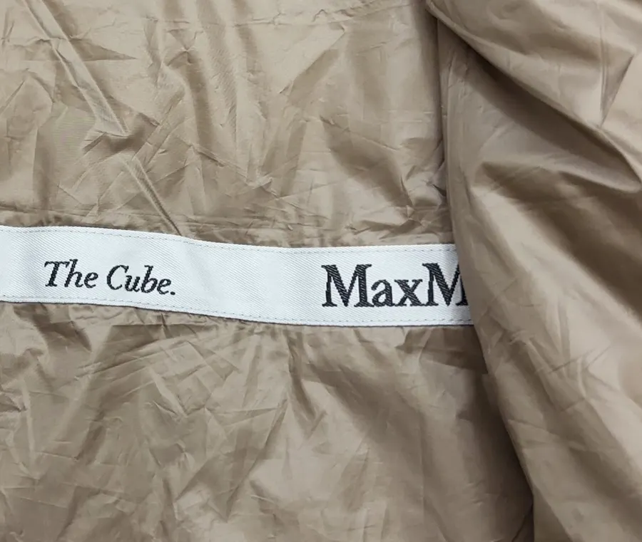 Taupe Hooded Pullover Padded Jacket in Taupe, product view 14