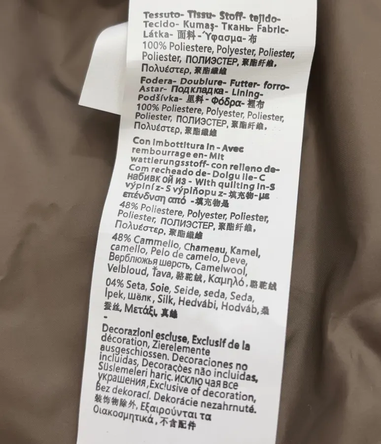 Taupe Hooded Pullover Padded Jacket in Taupe, product view 18