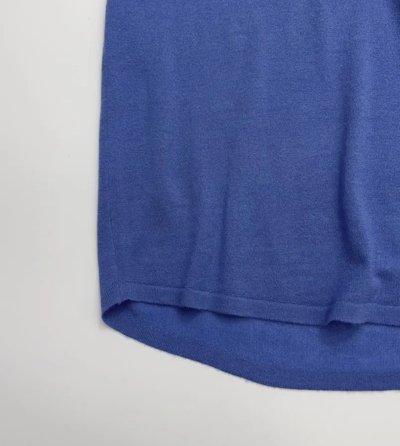 Blue and Charcoal Crew-Neck Sleeveless Top Set in Blue and Charcoal, product view 05
