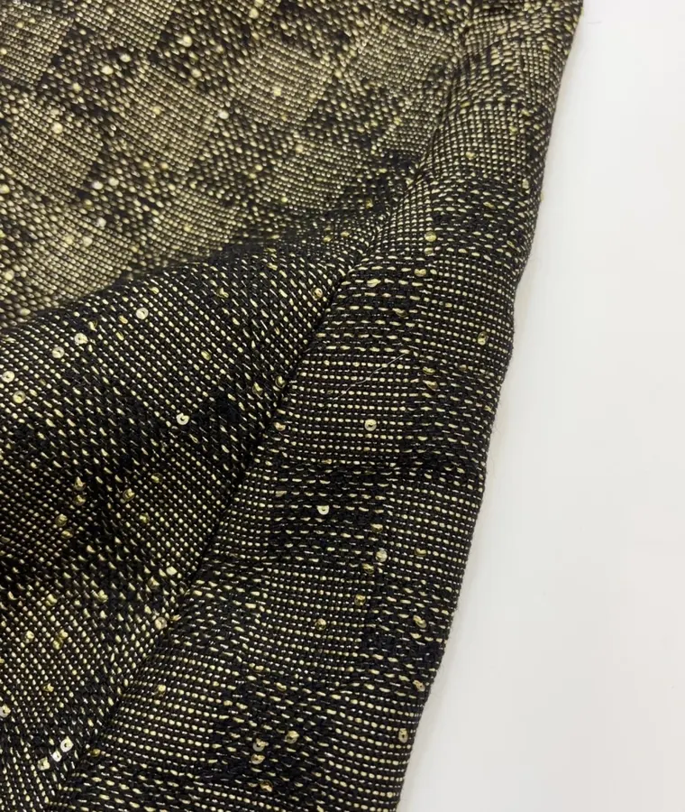 Charcoal Check Full Midi Skirt in Dark Gray, product view 12