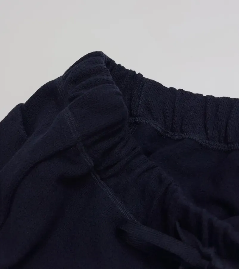 Navy Drawstring-Waist Wide-Leg Trousers in Navy, product view 06