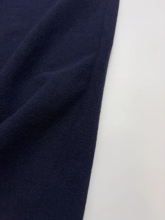 Navy Drawstring-Waist Wide-Leg Trousers in Navy, product view 10