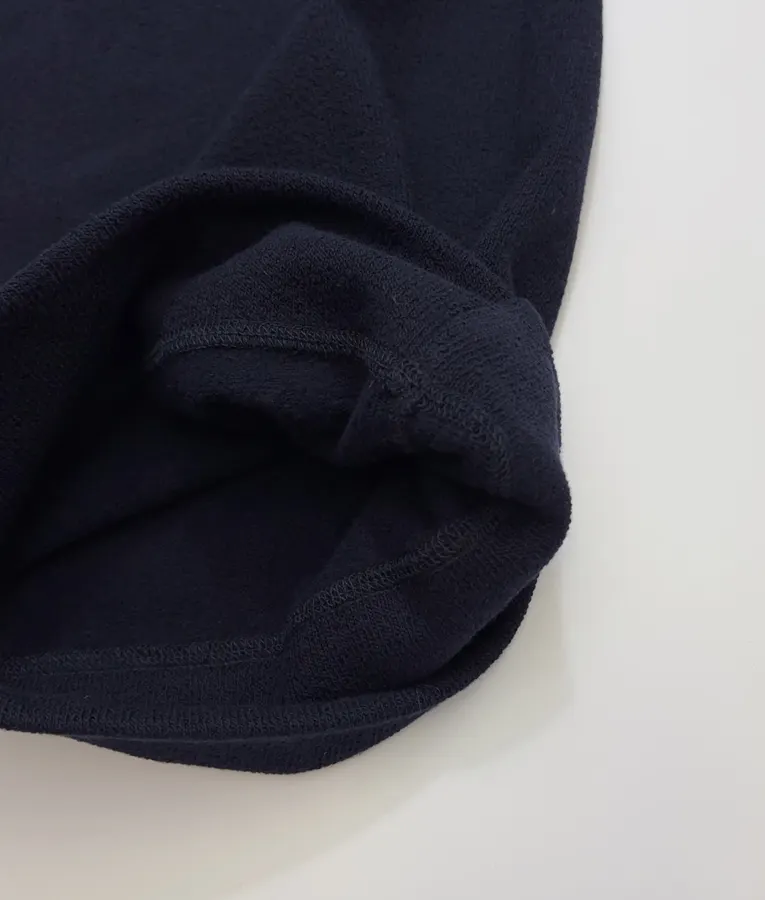 Navy Drawstring-Waist Wide-Leg Trousers in Navy, product view 12