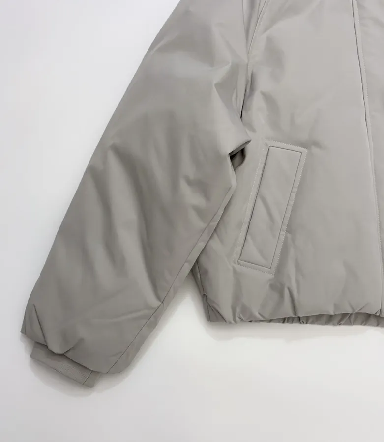 Coat Warm Fashionable Loose Casual Top in Light Gray, product view 08