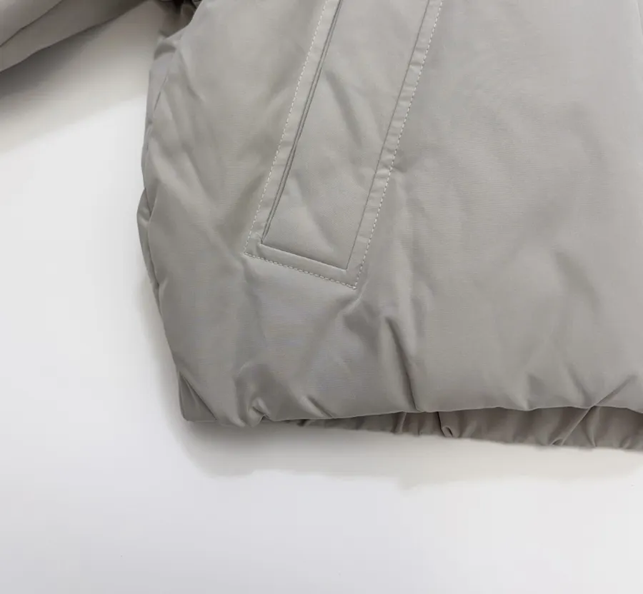 Coat Warm Fashionable Loose Casual Top in Light Gray, product view 09