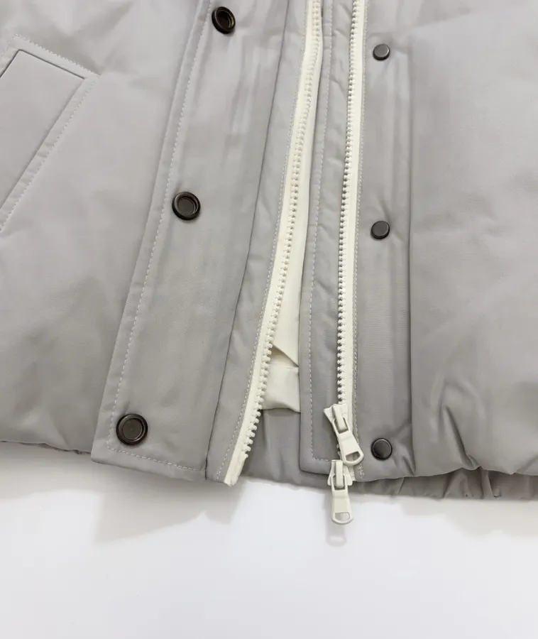 Coat Warm Fashionable Loose Casual Top in Light Gray, product view 13
