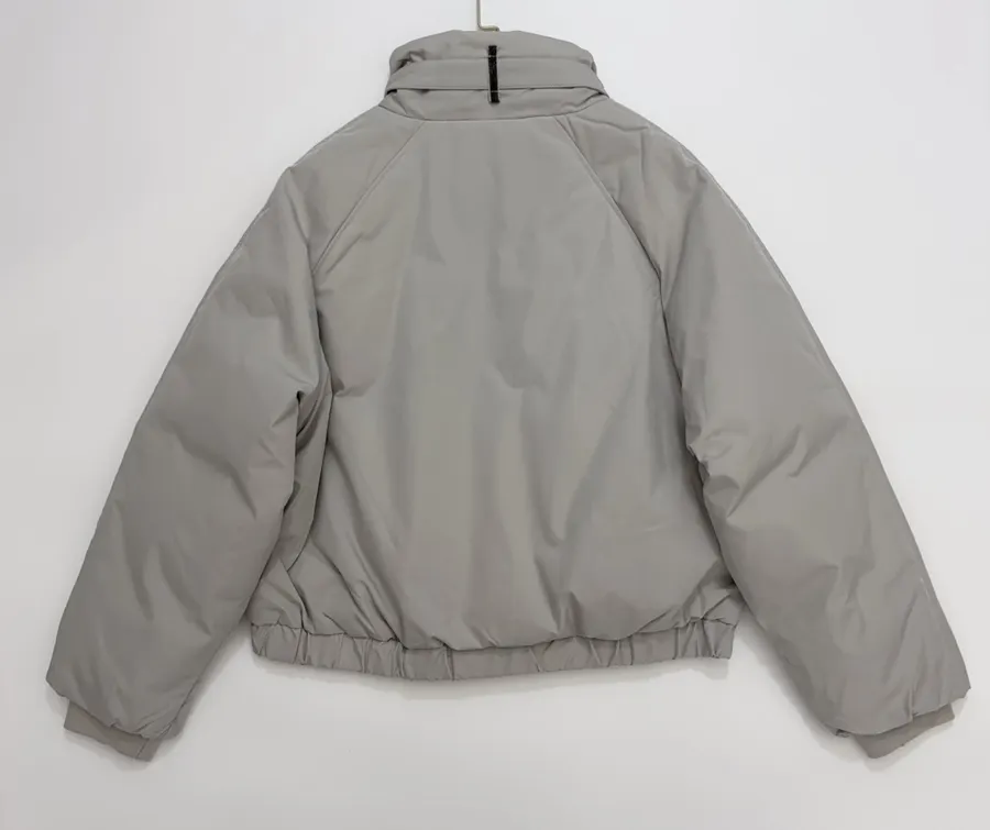 Coat Warm Fashionable Loose Casual Top in Light Gray, product view 16