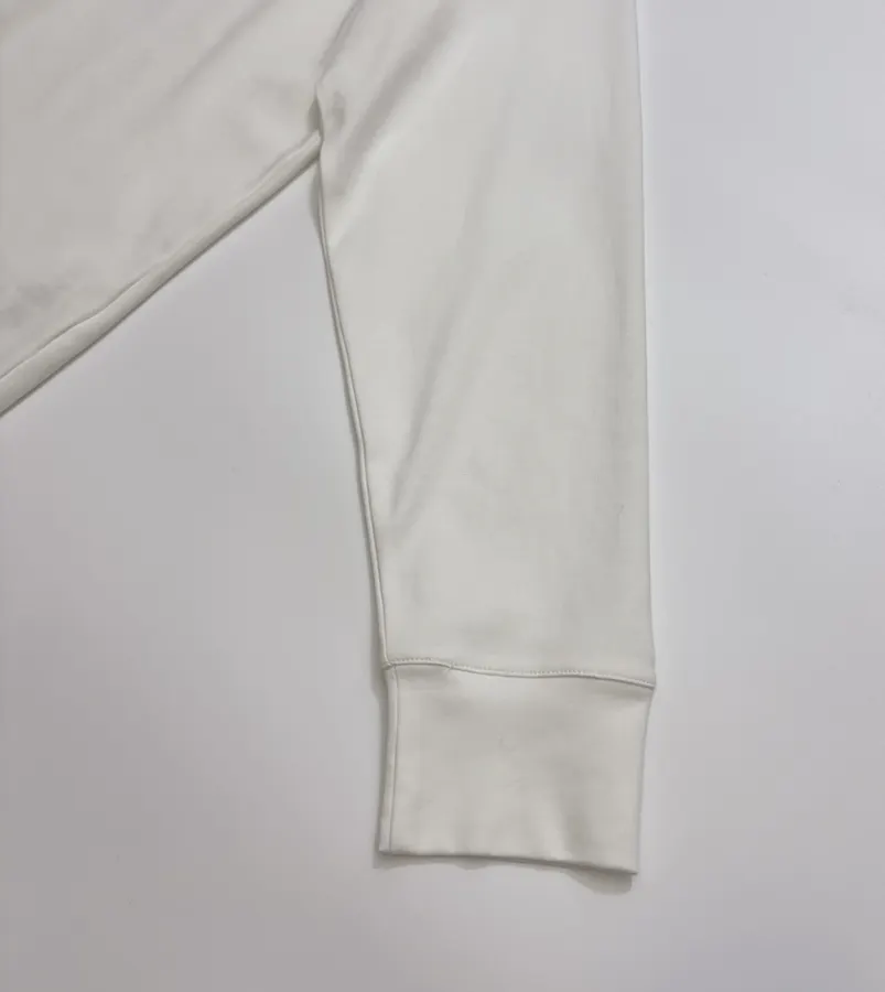 Ivory Mock-Neck Long-Sleeve Knit Top in Off-White, product view 04