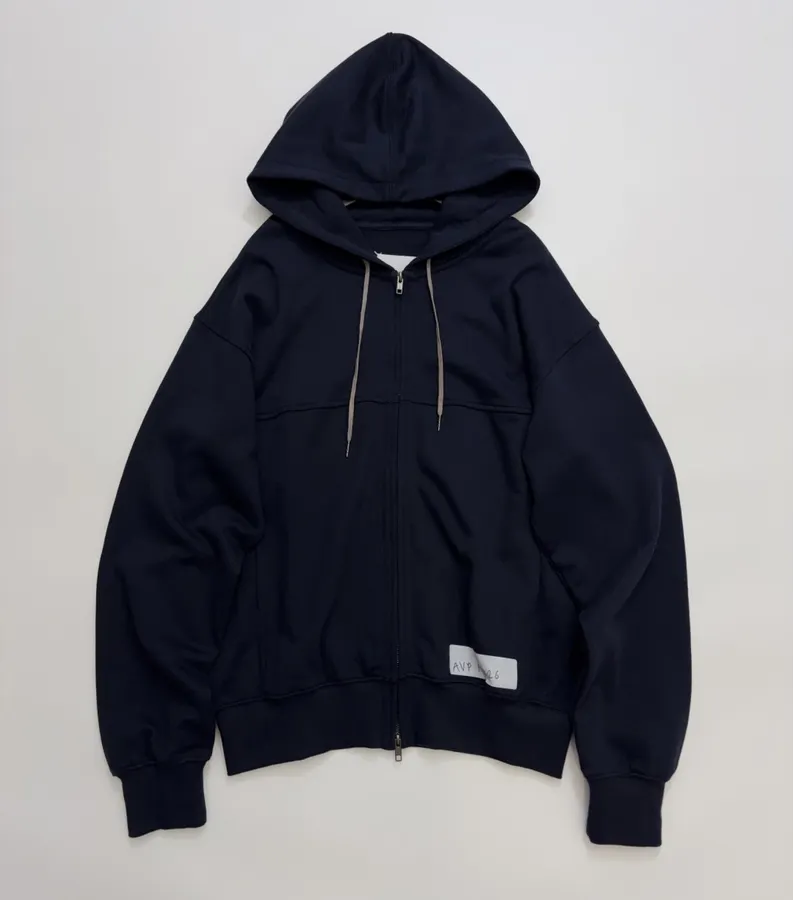 Logo Graphic Crew-Neck Sweatshirt in Navy, product view 01