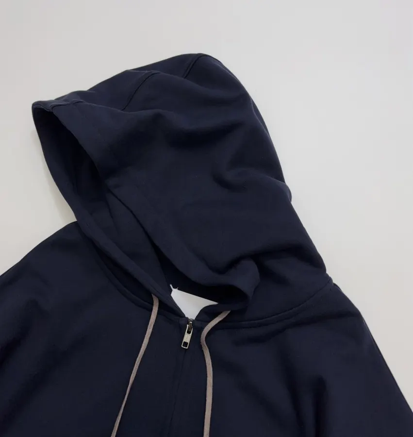 Logo Graphic Crew-Neck Sweatshirt in Navy, product view 04
