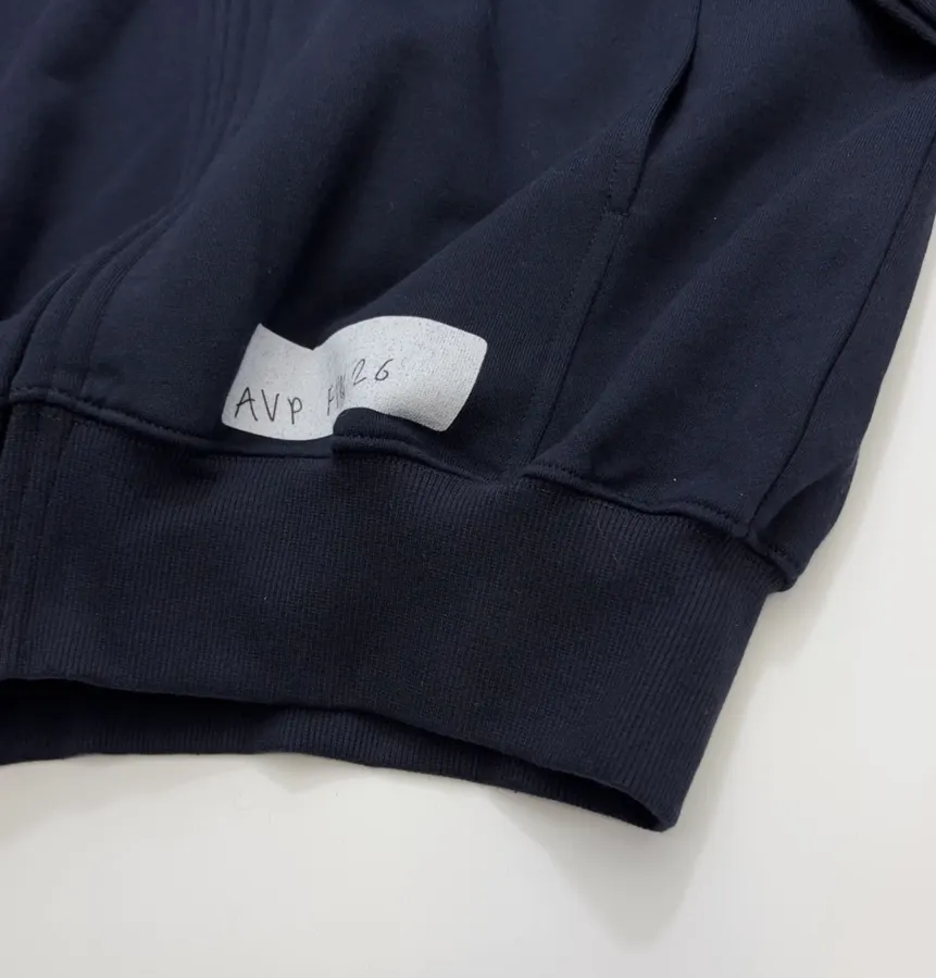 Logo Graphic Crew-Neck Sweatshirt in Navy, product view 12