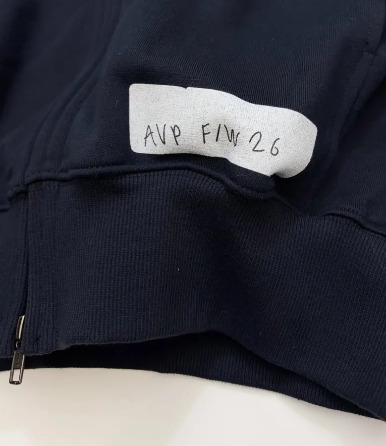 Logo Graphic Crew-Neck Sweatshirt in Navy, product view 13
