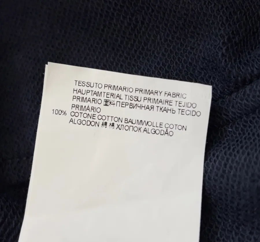 Logo Graphic Crew-Neck Sweatshirt in Navy, product view 20