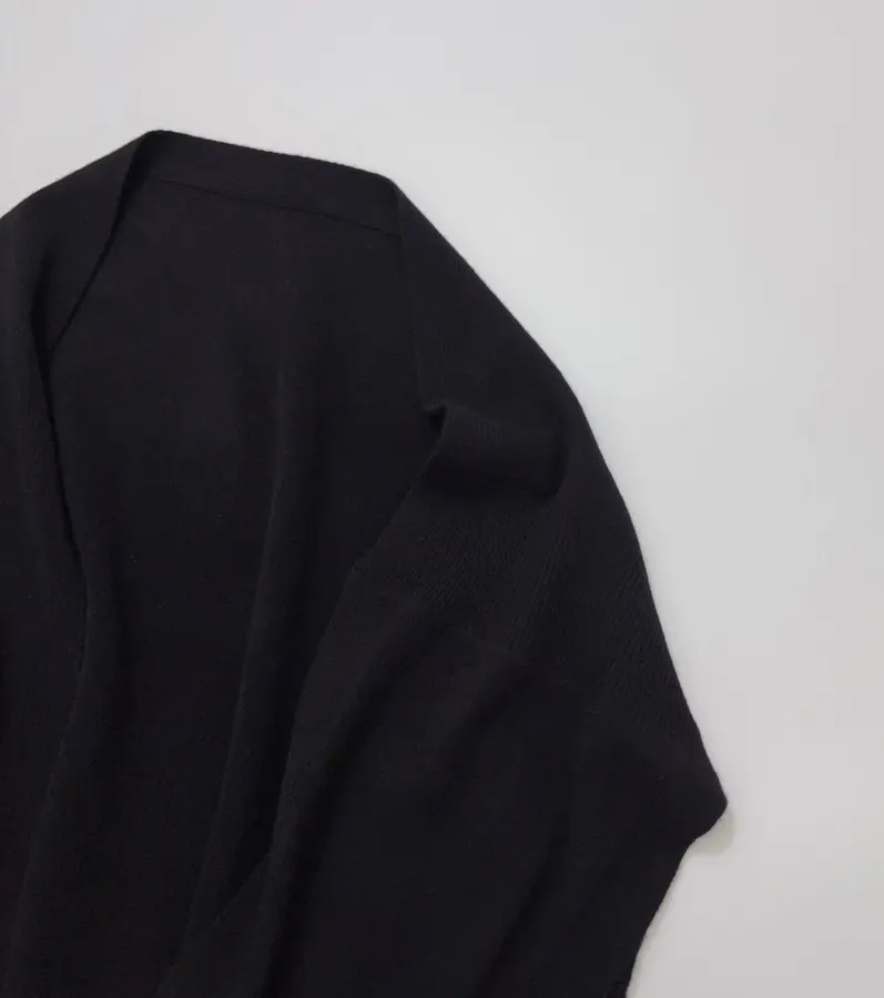 Solid Color Wool Shawl in Brown, product view 26