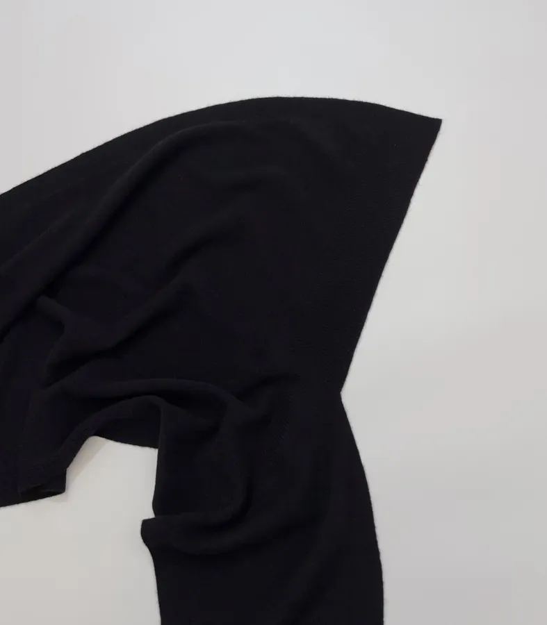 Solid Color Wool Shawl in Brown, product view 27