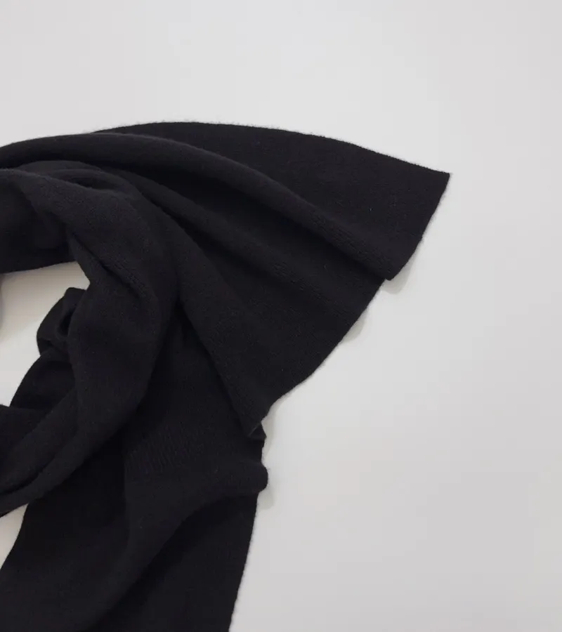 Solid Color Wool Shawl in Brown, product view 33