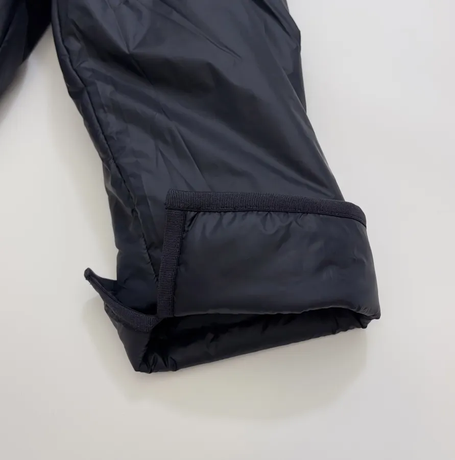 Navy Hooded Pullover Padded Jacket in Navy, product view 07