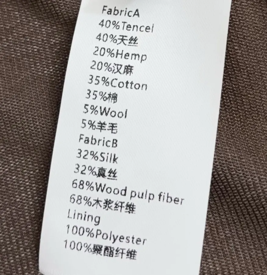 Fake Two-piece Dress in Dark Brown, product view 19