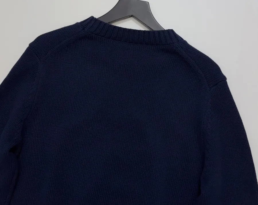 Navy Golf Club Bear Crew-Neck Sweater in Navy, product view 14