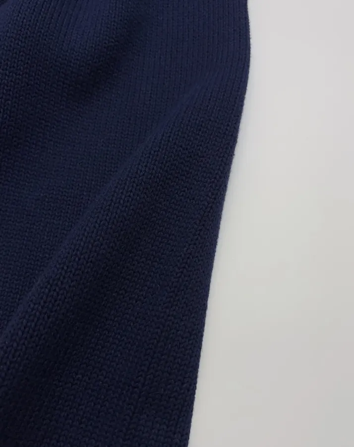 Navy Golfer Bear with Bag Crew-Neck Sweater in Navy, product view 08