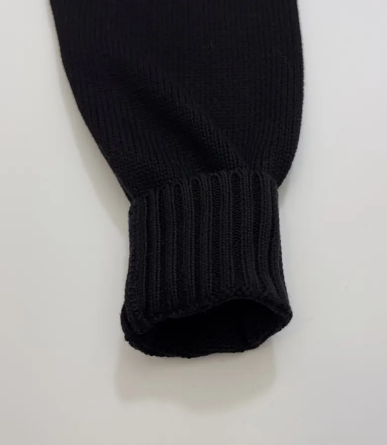 Black Red-Jacket Bear Crew-Neck Sweater in Black, product view 09