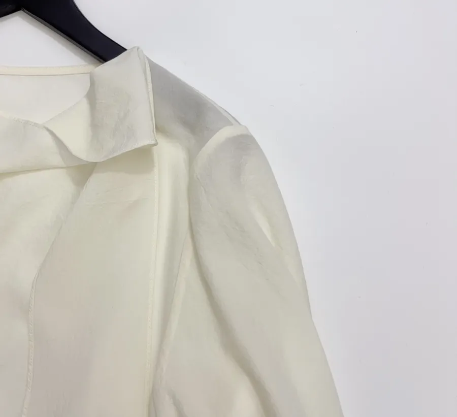 Shirt in Off-White, product view 03