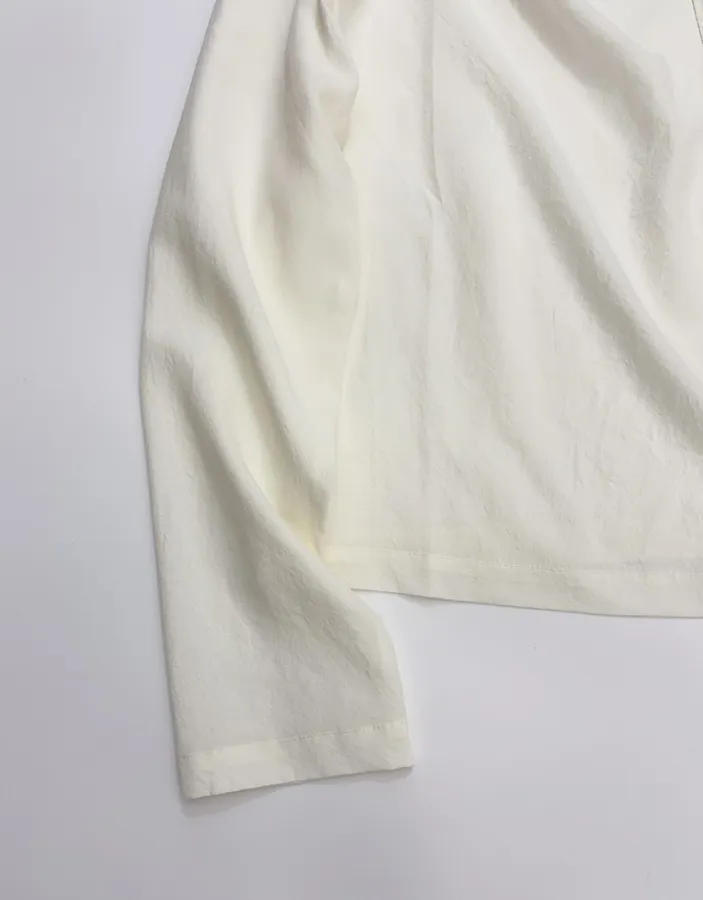 Shirt in Off-White, product view 06