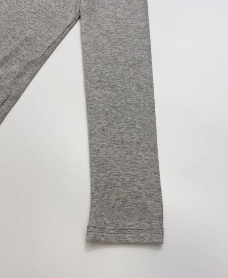 Letter-Print Stretch Crew-Neck Long-Sleeve T-Shirt in As Shown, product view 08