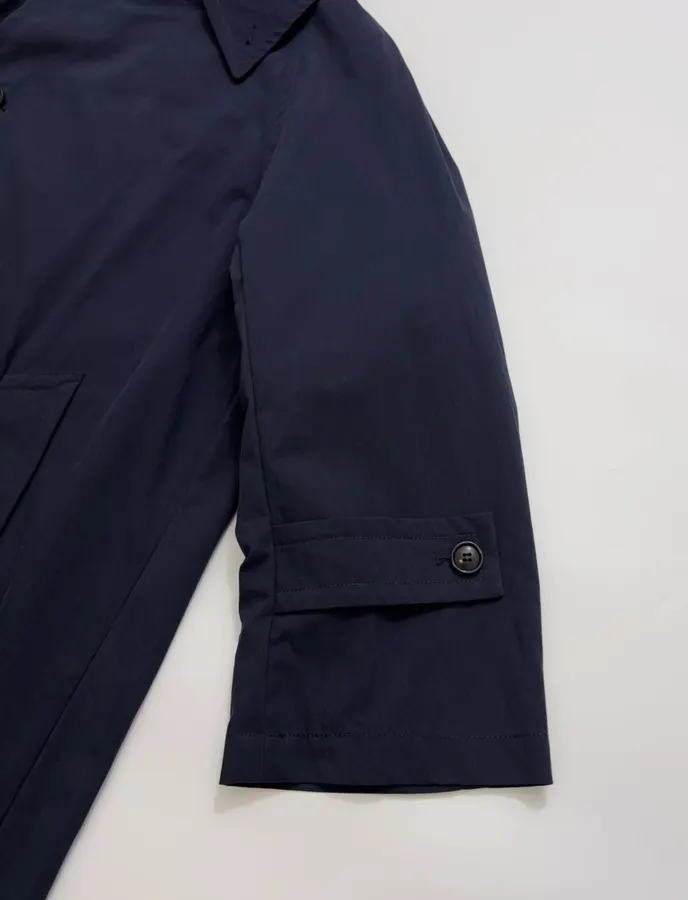 MM6 Maison Margiela Notched-collar mid-length relaxed trench coat in As Shown, product view 07