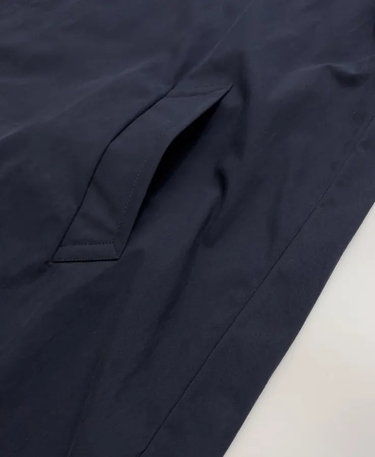 MM6 Maison Margiela Notched-collar mid-length relaxed trench coat in As Shown, product view 10