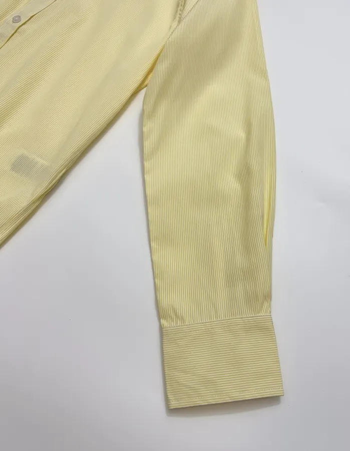 Polo Ralph Lauren 黄色细条纹宽松衬衫，黄色，商品图 5
