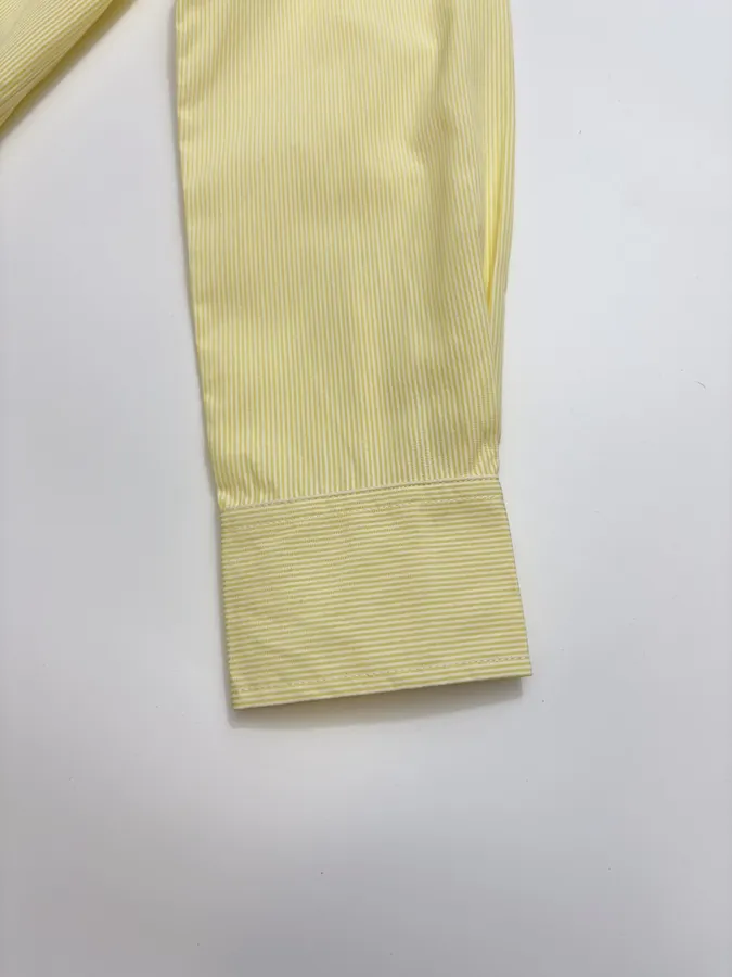 Polo Ralph Lauren 黄色细条纹宽松衬衫，黄色，商品图 6