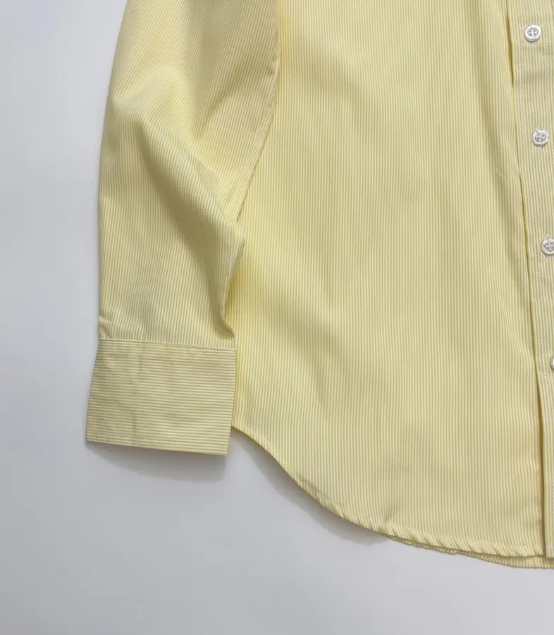 Polo Ralph Lauren 黄色细条纹宽松衬衫，黄色，商品图 7