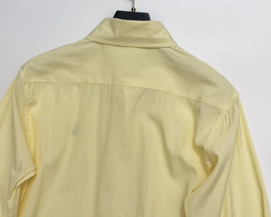 Polo Ralph Lauren 黄色细条纹宽松衬衫，黄色，商品图 12