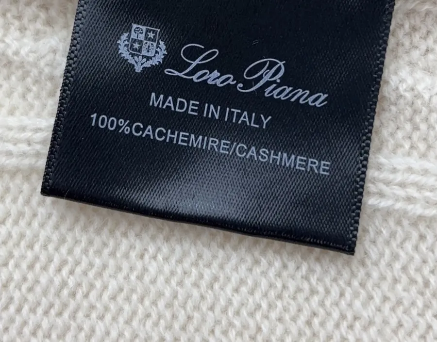 Loro Piana Retro Houndstooth Solid Cardigan, Relaxed Short Zip-Up Knit in As Shown, product view 16