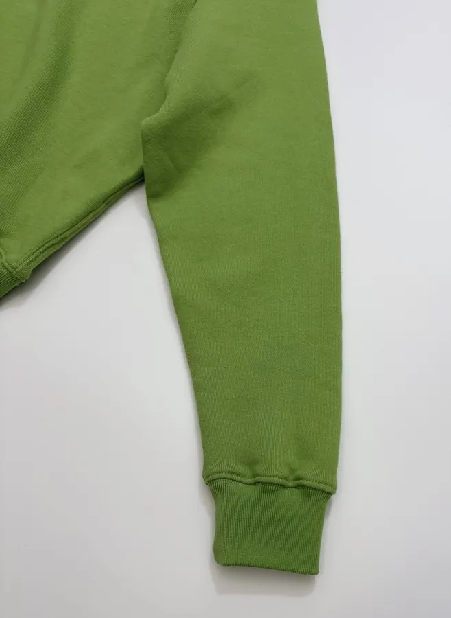 Polo Ralph Lauren Green Collared Pullover Sweatshirt in Green, product view 05