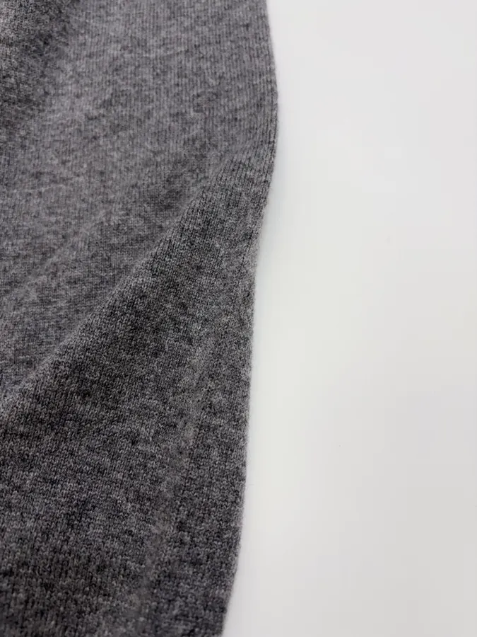 Marni Two-tone ribbed crewneck cardigan with contrast label in As Shown, product view 05